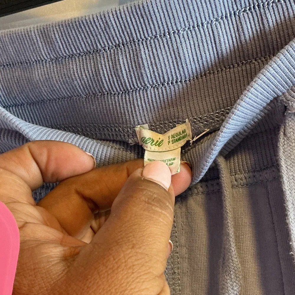 Aerie Soft Blue Lounge Pants A0345 - Image 2