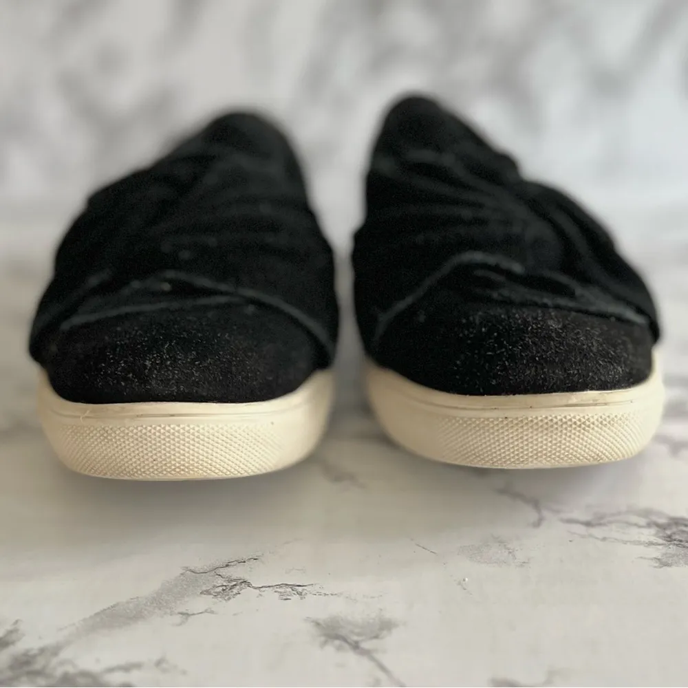 Steve Madden Sneakers Black Knot Suede Platform Fashion 10 - Image 7