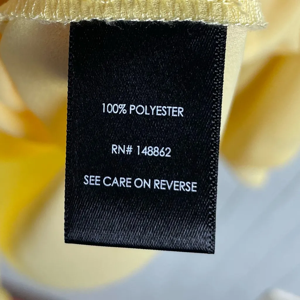 Torrid Harper 3/4 Sleeve Pullover Blouse Sundress Yellow Women's Plus Size 4X - Image 6