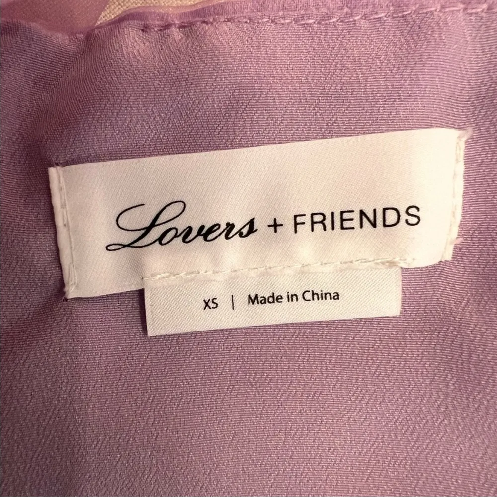 Lovers & Friends Lilac Eye Candy Sheer Puff Sleeve Mini Dress Fairy Ethereal- XS - Image 7