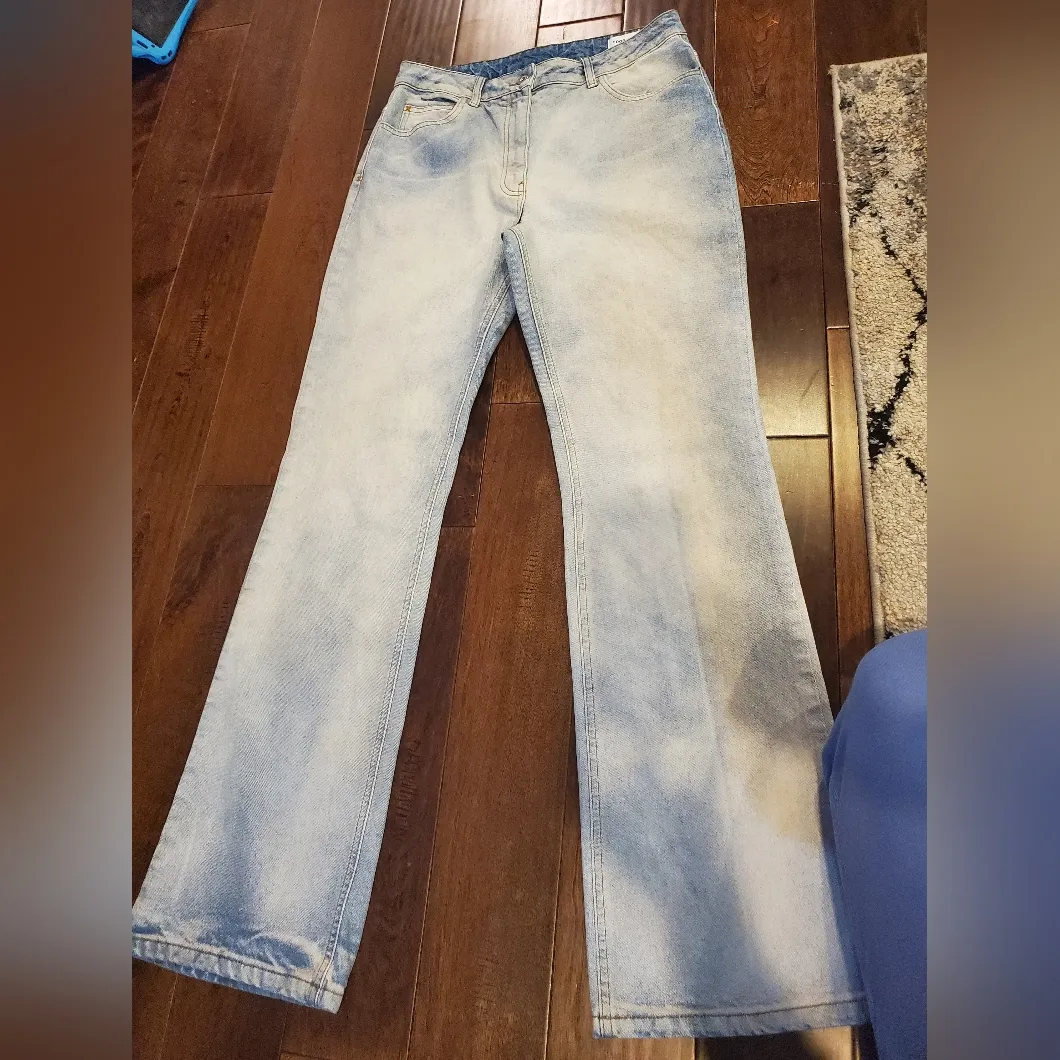 Asos Collusion X008 Flare Jeans Size 8 Womens Blue - Image 2