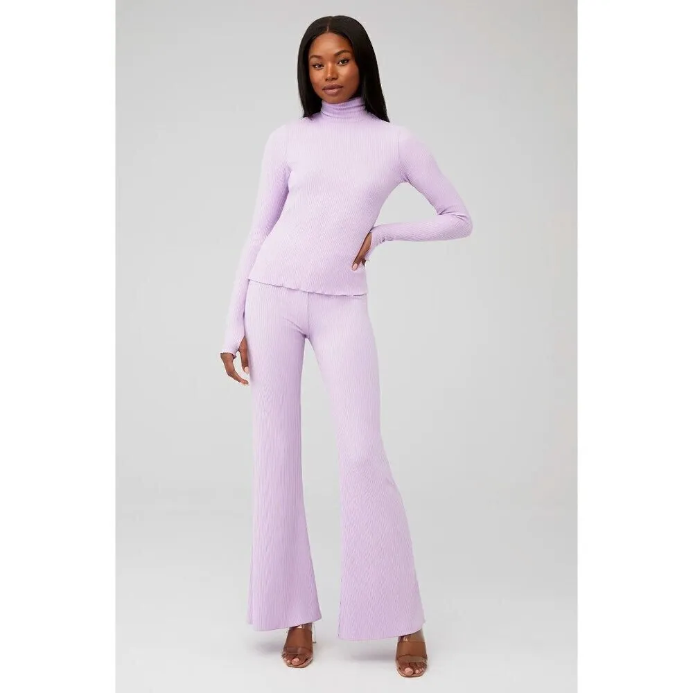Show Me Your Mumu Layer Up Pants in Lilac Small Womens Strechy Trousers - Image 9