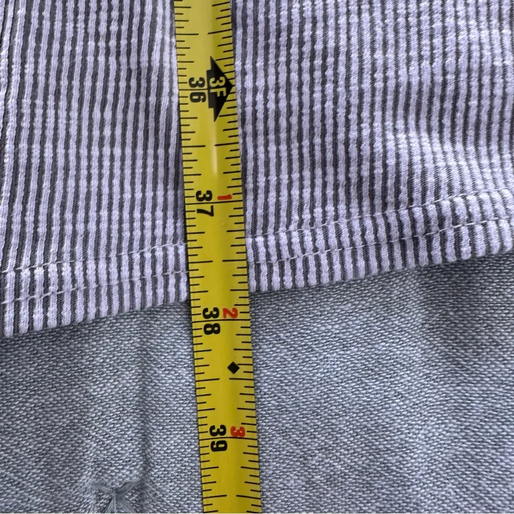 Donni Anthropologie Cotton Open Cardigan OS Plus Sweater Lounge Laganlook Robe Gray Size 2X - Image 8