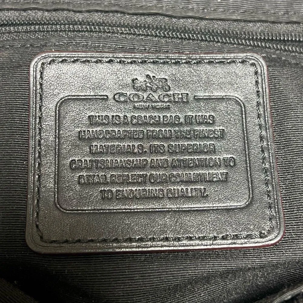 Coach Black Purse - Image 6