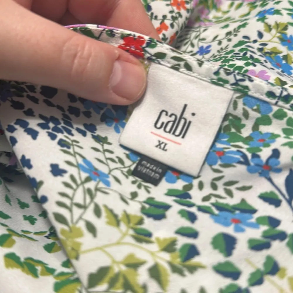 CAbi Multicolor Floral Tank Top - Image 5