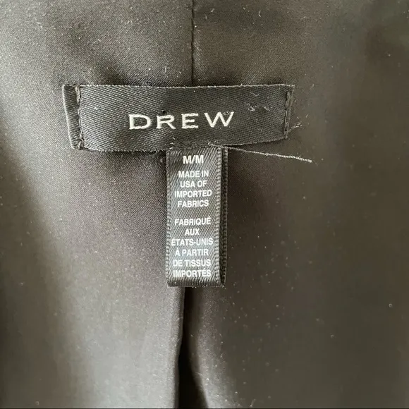 EUC‎ Drew Gray Blazer with detachable Leather Dixie, M - Image 9