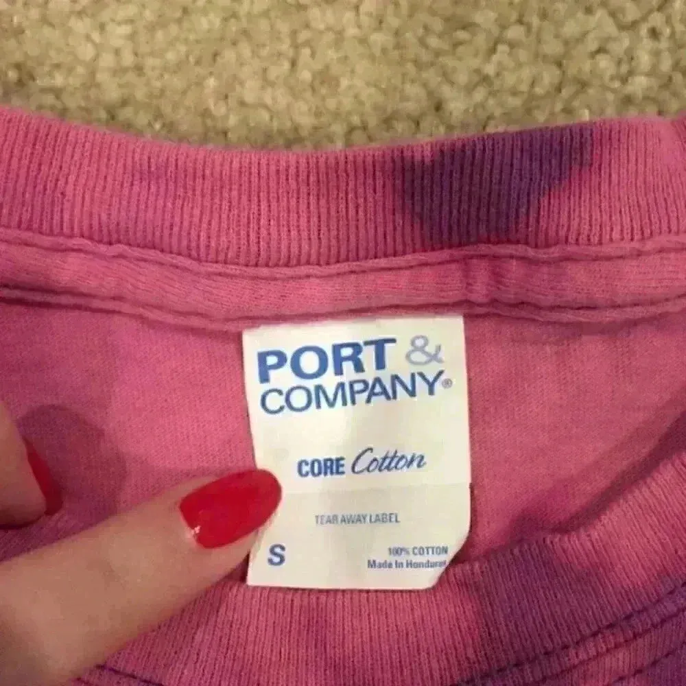 ⭐️ Handmade bleached died Superman tee shirt Pink - Image 4