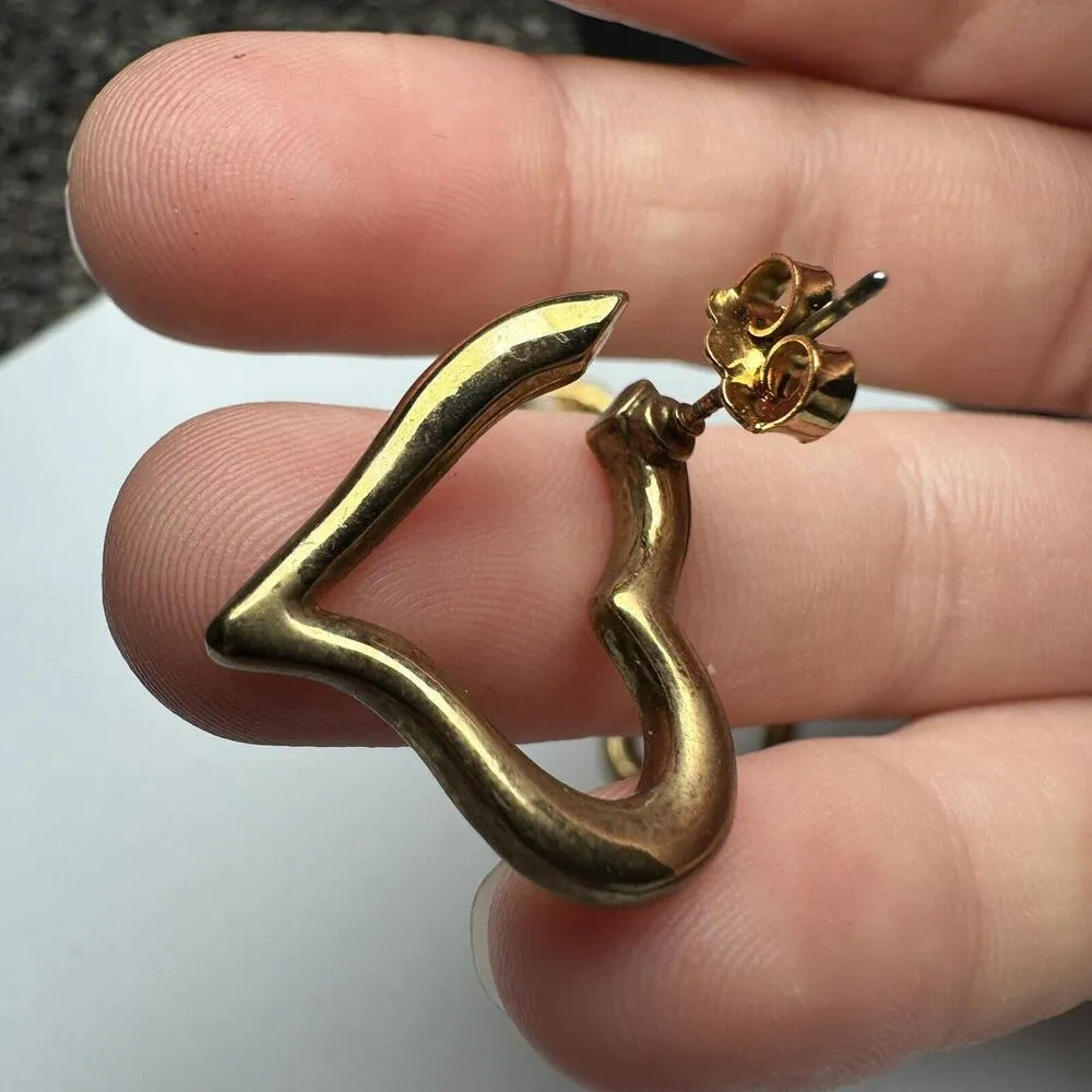 Avon Gold Tone Pierced Stud Earrings Lot - Image 10