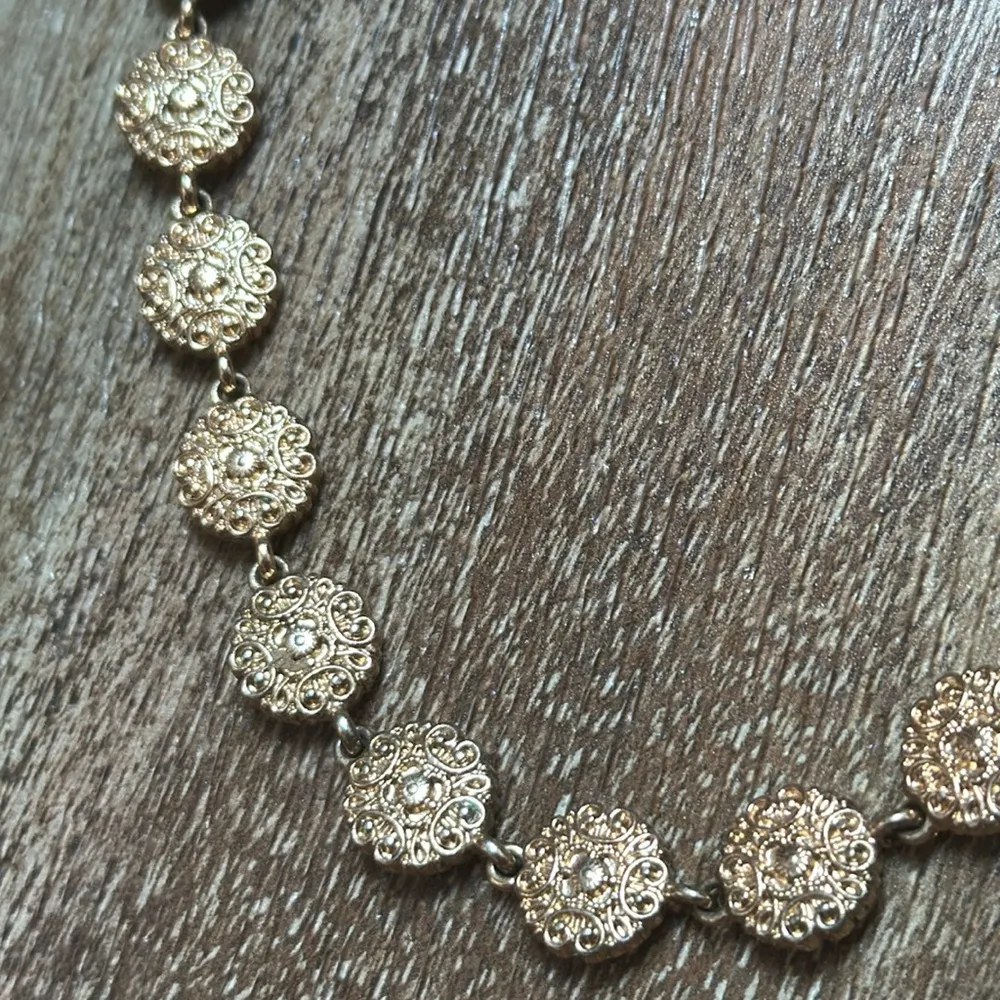 Coin choker necklace Gold - Image 2