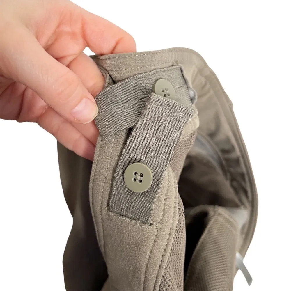 Lolë Taupe Nylon Blend Stretchy Capri Pants Outdoor Hiking - Image 11