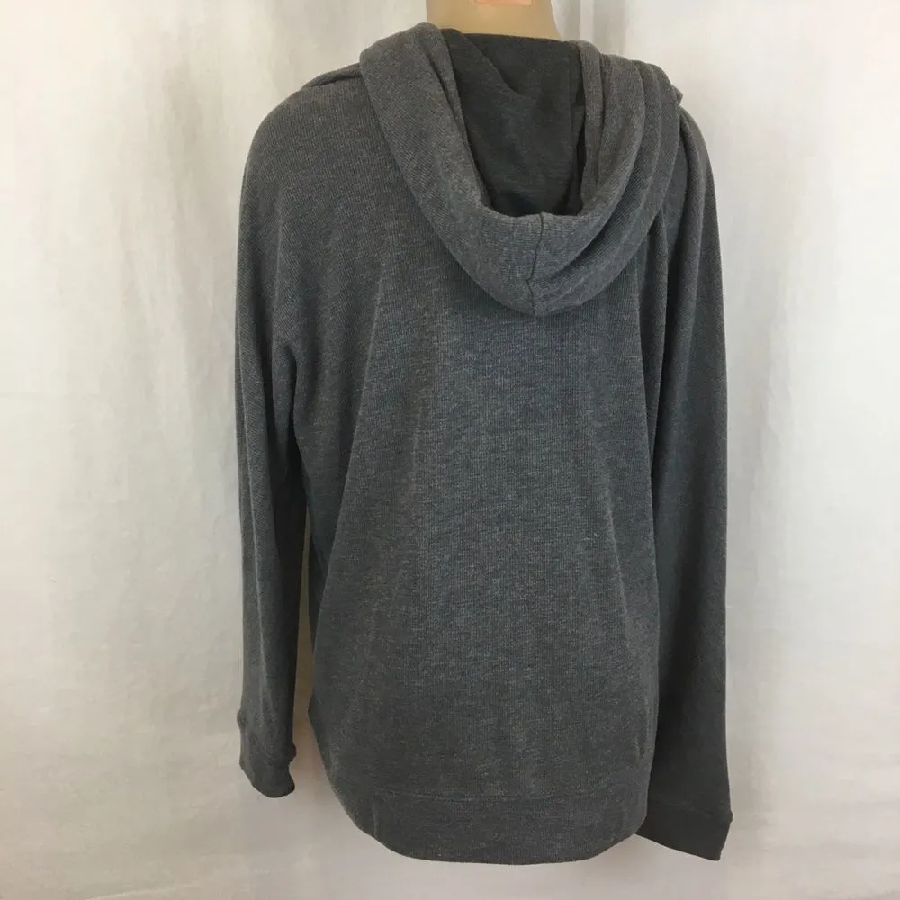 Soma Gray Long Sleeve Casual Hoodie Sweater L Size L - Image 2