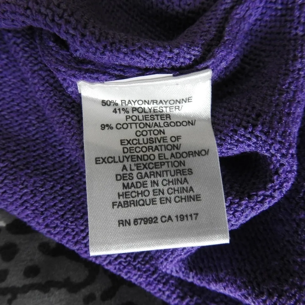 Sigrid OLSEN - Sport Purple Top Sleeveless S… - Image 6