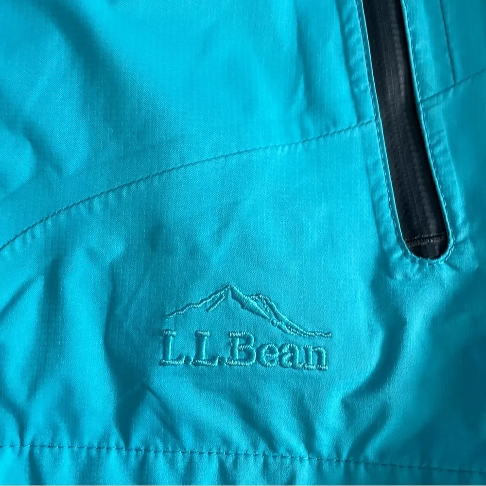 LL Bean Challenger 3 in 1 Waterproof Winter Jacket Ski Blue Primaloft Medium - Image 6
