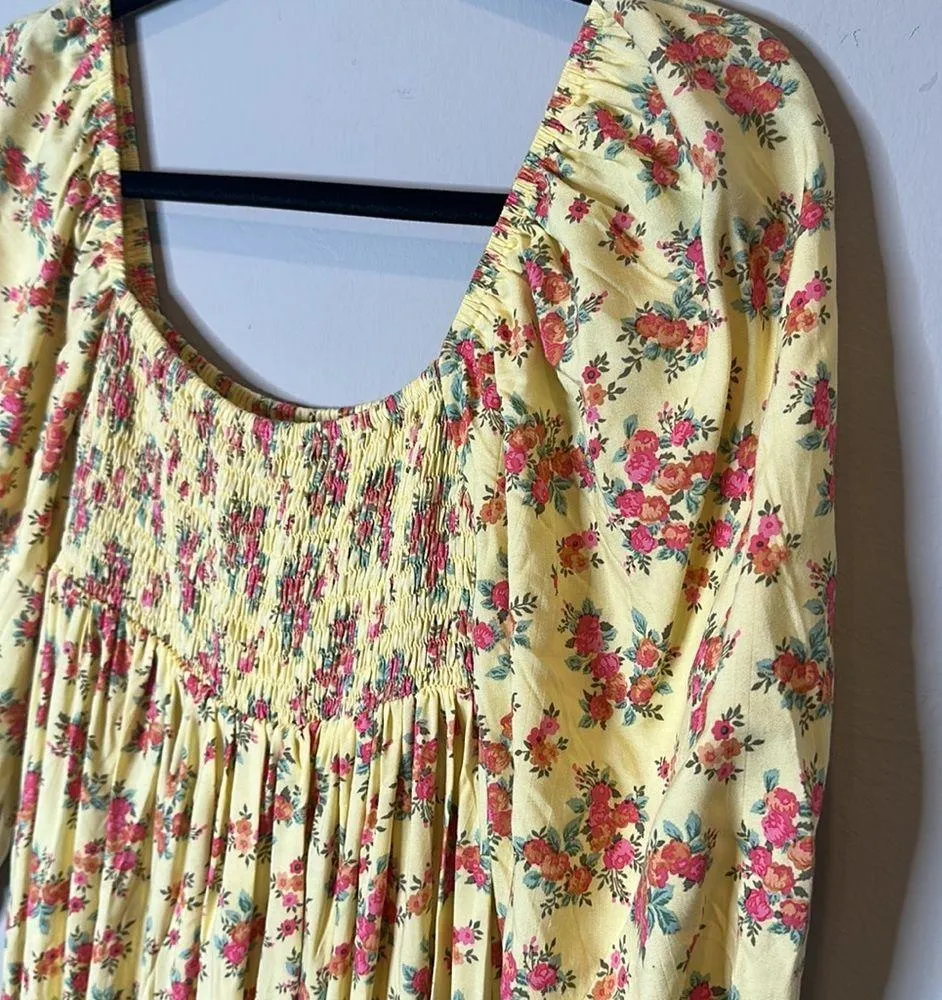 Faithfull the Brand 592- Brisa MIDI Dress in Sunday Floral - Image 3