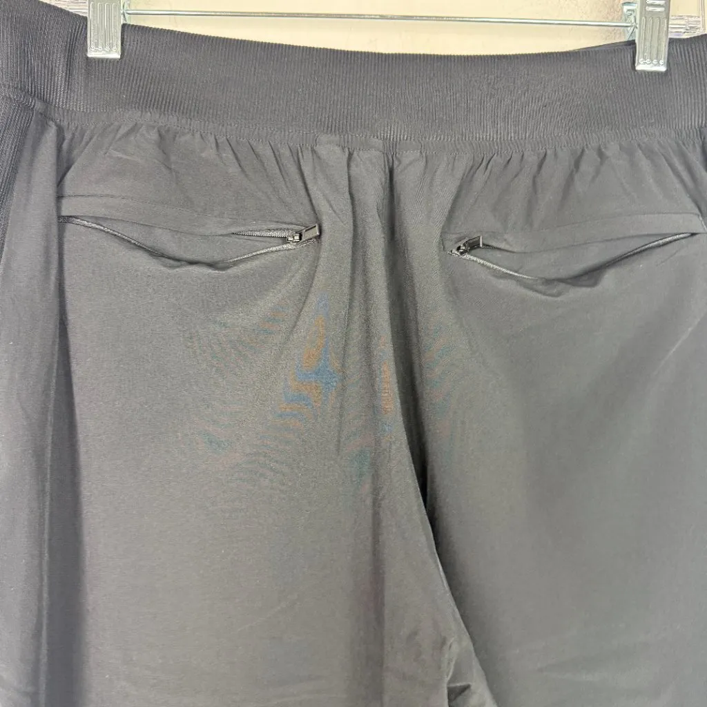 Athleta Brooklyn Mid Rise Ankle Pant Pull On Athleisure Black Size 12 EUC $99 - Image 14