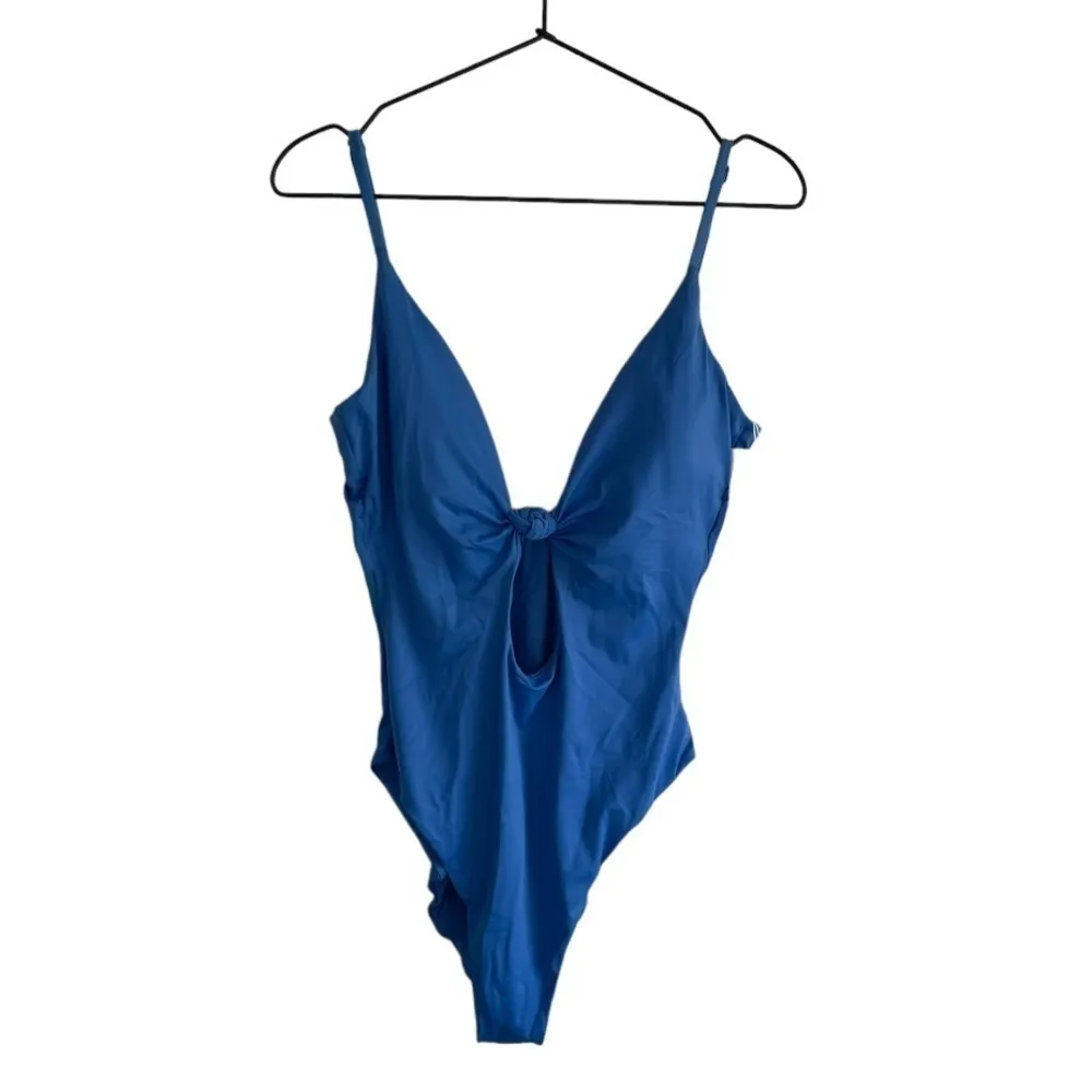 Andie The Santorini One Piece Cut Out‎ Swimsuit XL Blue - Image 3