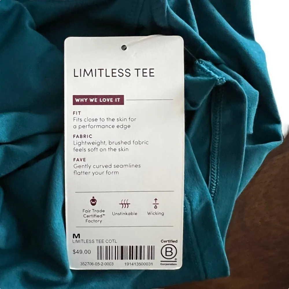 Athleta - NWT Limitless Short Sleeve Athletic Seamless Tee Sz M - Image 7