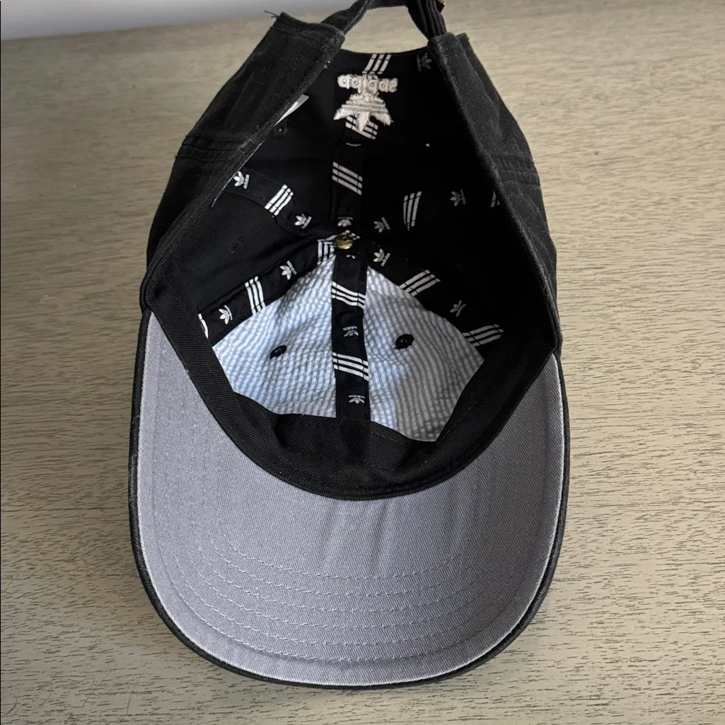 Adidas Black Baseball Cap with White Logo - Image 6