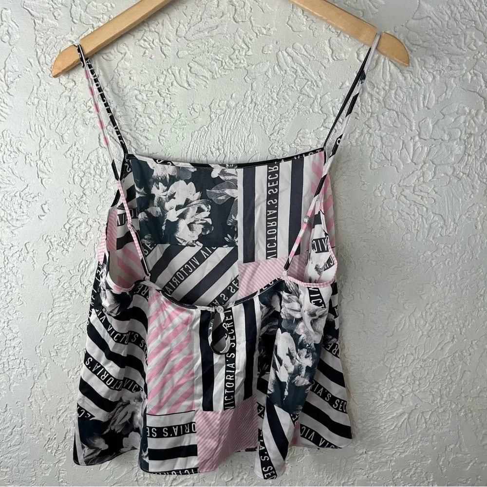 Victoria’s Secret | Colorblock Pajama Camisole Flowy Sleeveless Top NWT Size L - Image 2