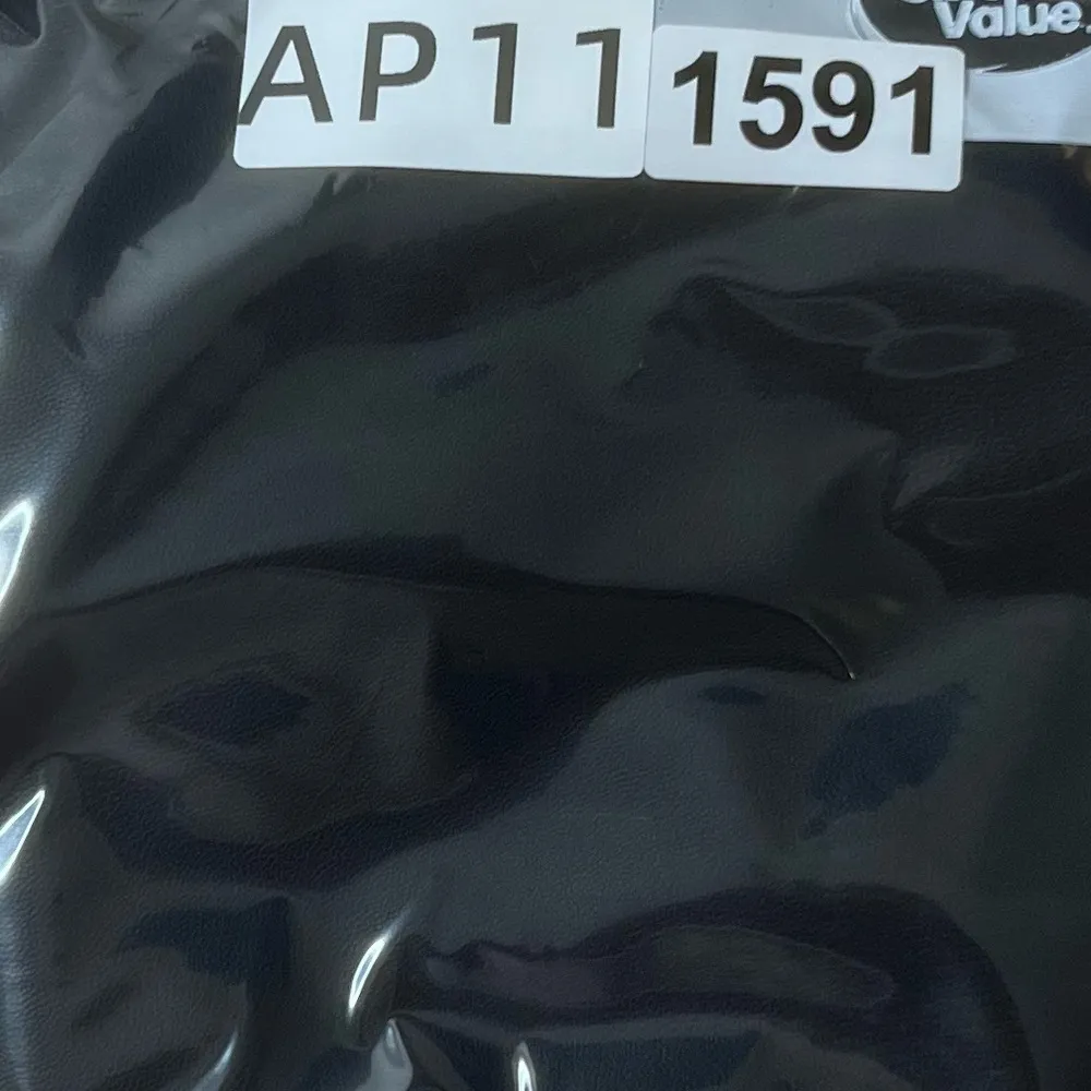 Zara Black Cropped faux leather pants size 8 NWT - Image 12