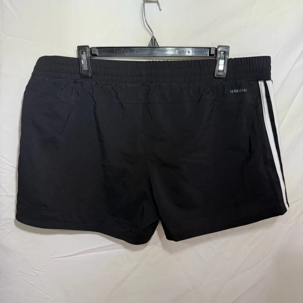 Adidas  Aeroready Black Shorts - Image 2