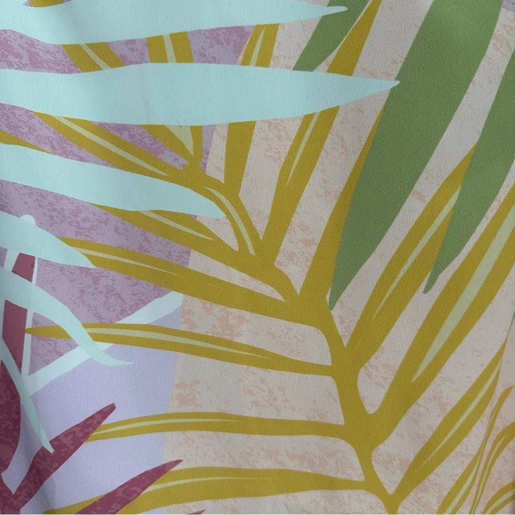 Minkpink Multicolor Palm Springs T Shirt Dress Size XS - Image 7