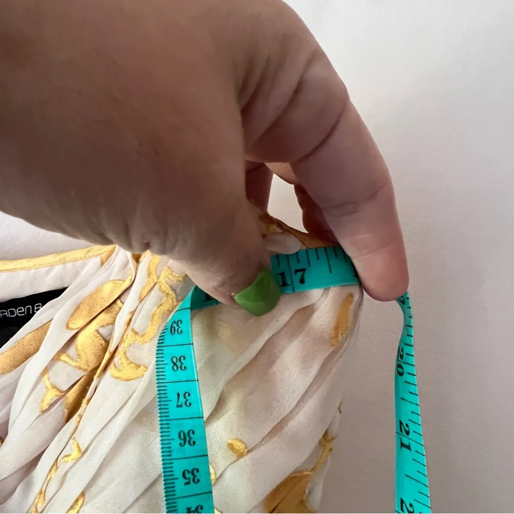 VINTAGE ARDEN B Crushed Velvet Dress sleeveless silk blend SIZE 10 fairy y2k 90s - Image 9