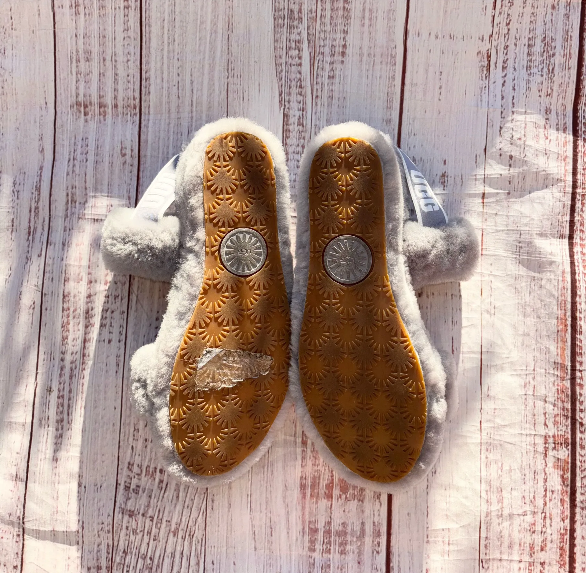 oh yeah slides fuzzy wool Slippers 8 - Image 13