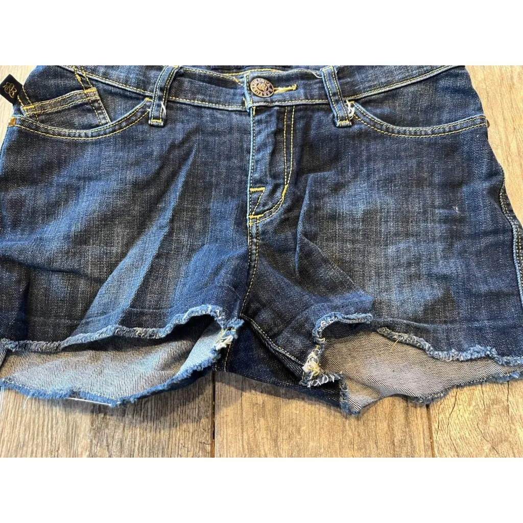Rock & Republic Denim Cut Off Jean Shorts size 2 Daisy Dukes‎ Womens - Image 3