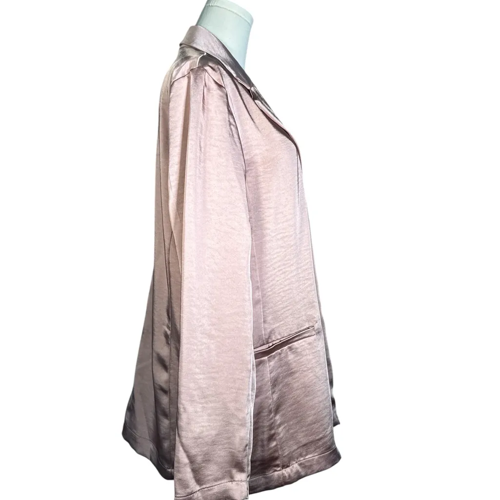 A New Day  Blush Satin Women's Blazer‎ - Image 4