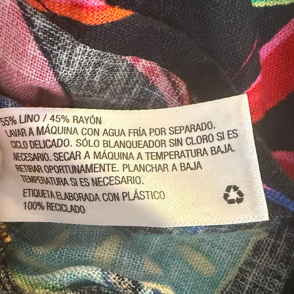 NWT Tabitha Brown x Target Lemon Print Bardot Top Women’s Size Medium Black - Image 10