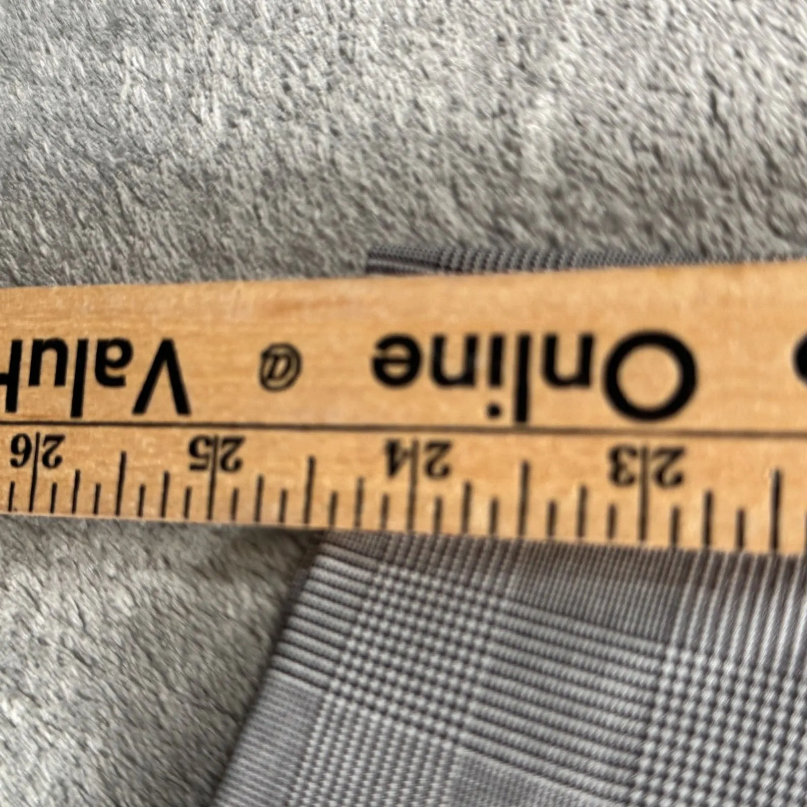 Banana Republic Pants‎ Womens 14 Gray Plaid Trousers Ankle Career Pants Preppy - Image 10