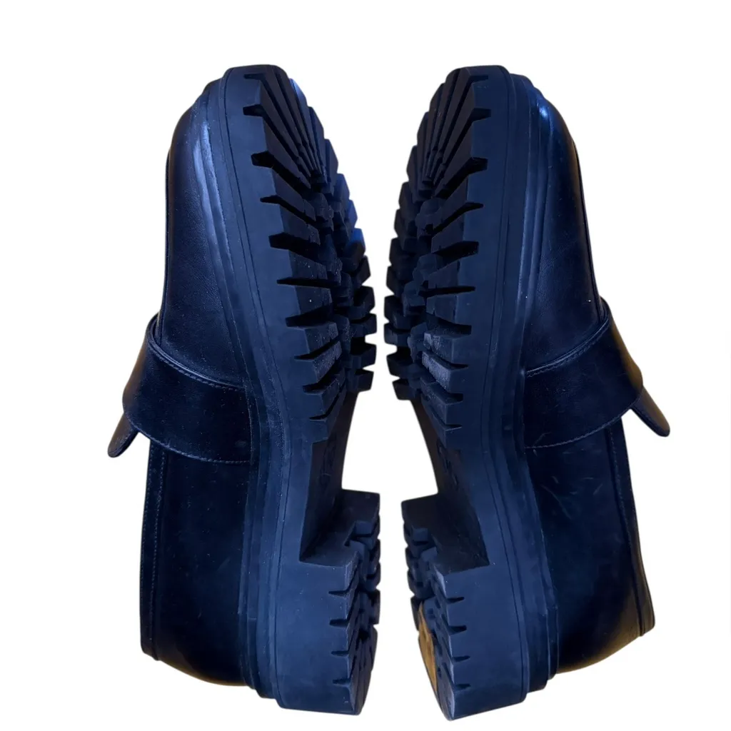 Michael Kors Parker chunky lug sole Loafers Slip-On academia 90’s clueless vibes - Image 5