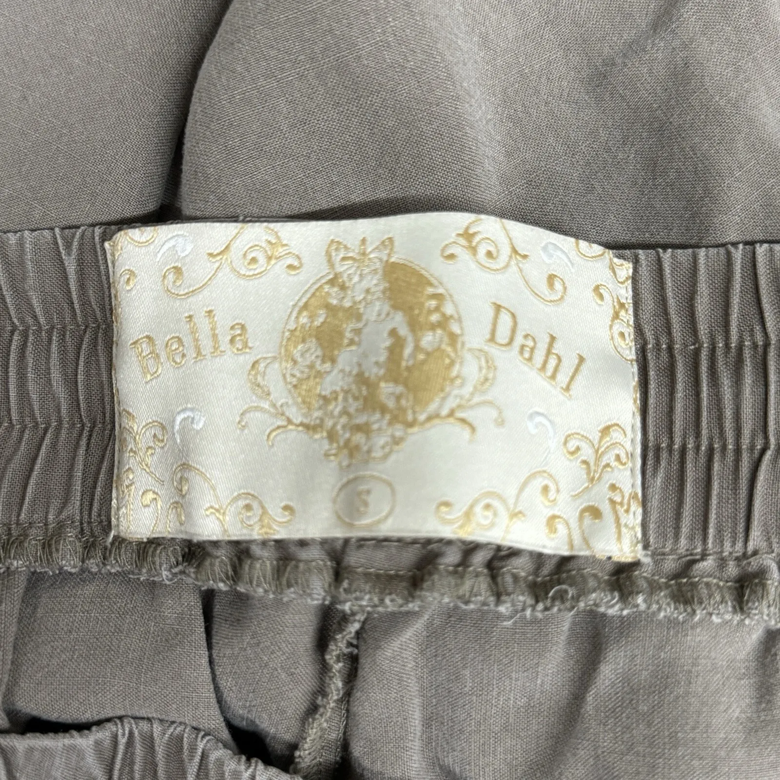 Bella‎ Dahl Pants Women Small Brown Pocket Jogger Utility Everyday Boho Casual - Image 6