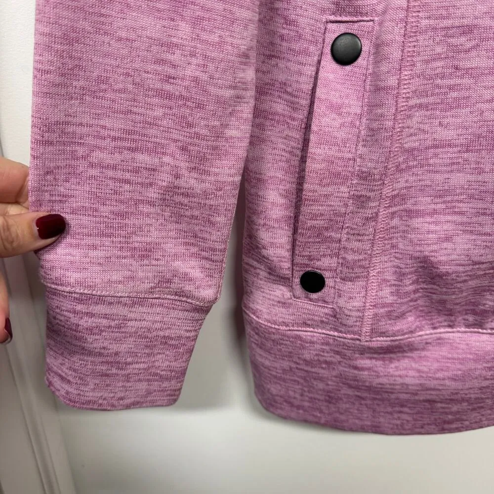 T by Talbots Womens Pink Full Zip Dry Fit Jacket Size PS Small Petite Pockets - Image 5