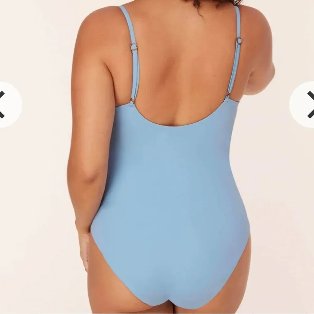 Andie The‎ Milos One Piece Swimsuit Sky Blue size XL NWT - Image 2