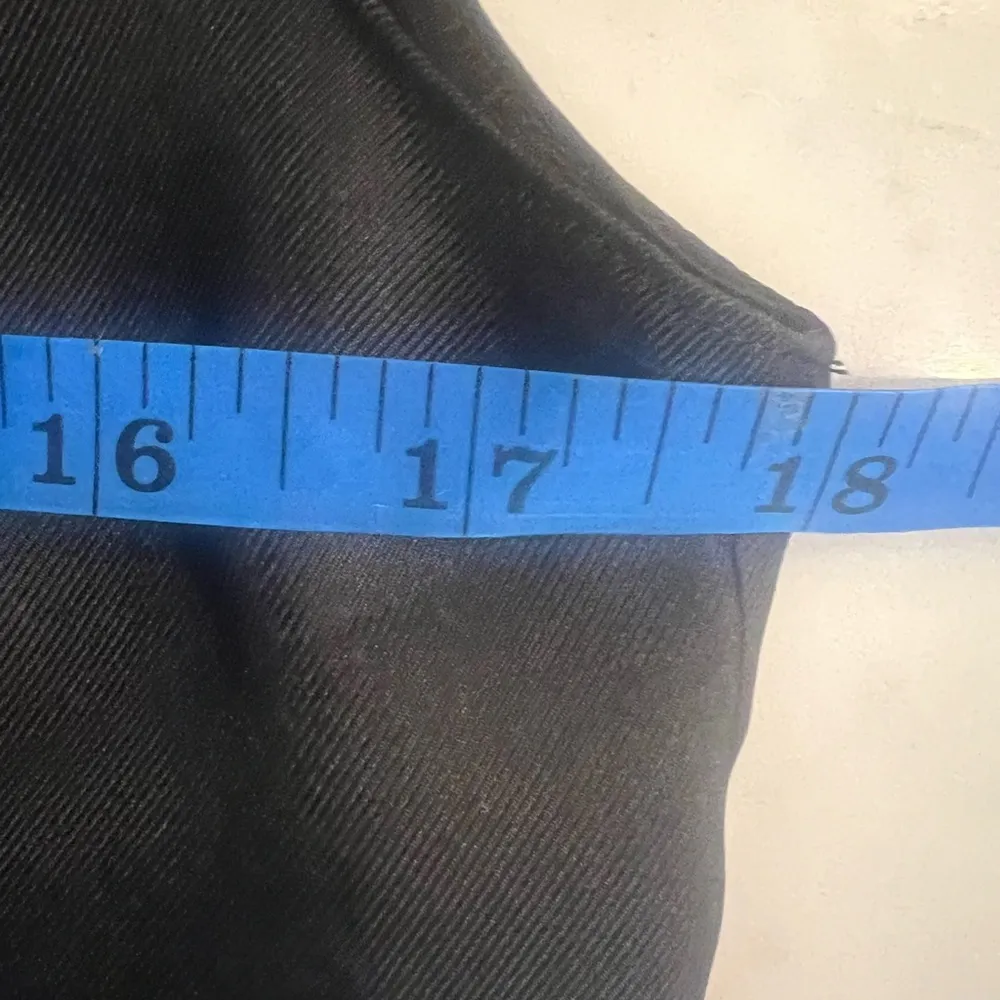 New Lilysilk Elegant 100% Mulberry Silk Black Satin Sleeveless Shirt Top Small - Image 5