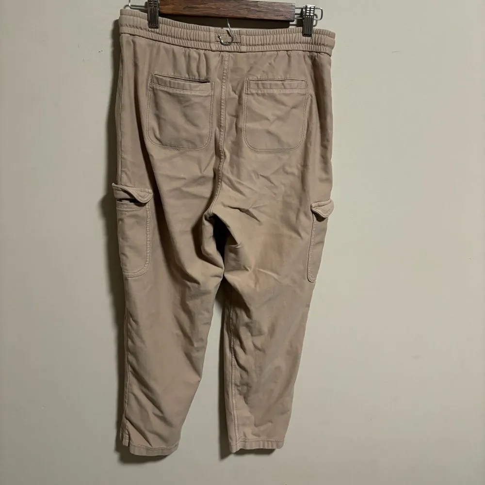 Athleta  Farallon Cargo Crop Jogger Beige Tan- Size 2 - Image 6