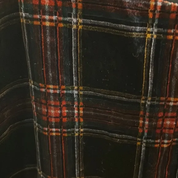 Jcrew new with‎ tags supposed to velvet plaid tank - Image 2