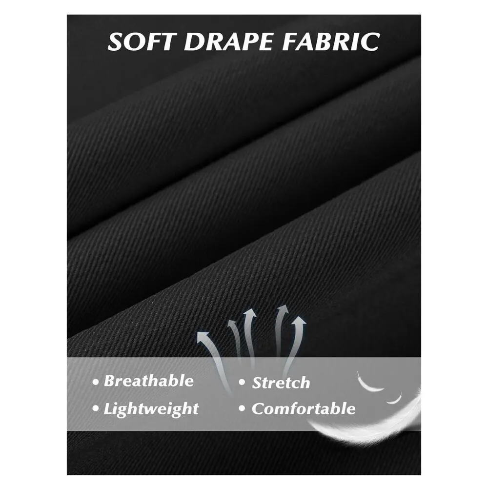 NEW Tapata Wide Leg Pants High Waisted l Elastic Pockets Career 14 Black Size undefined - Image 7