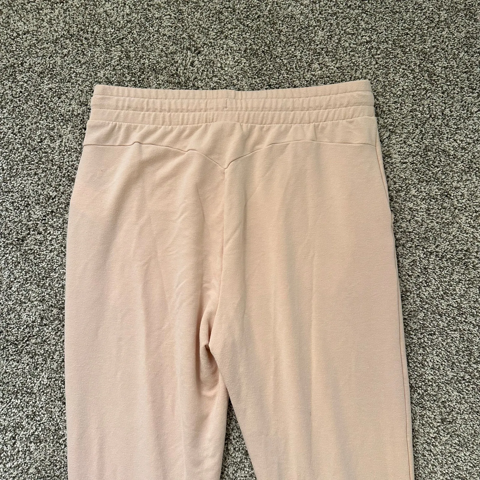 Gymshark light pink jogger sweatpants size M - Image 5