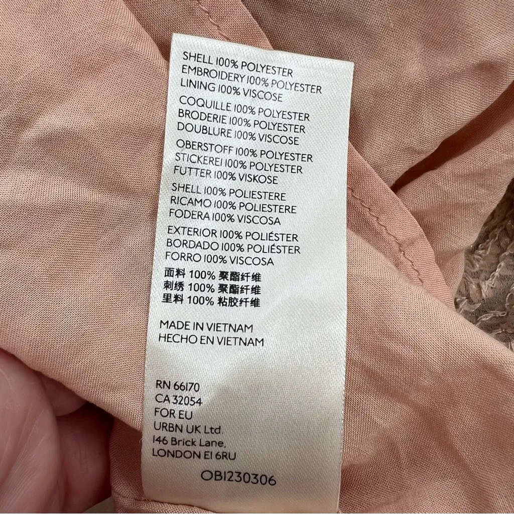 NWT Maeve Anthropologie Bernadette
Sequin metallic Midi Dress Sz S - Image 8