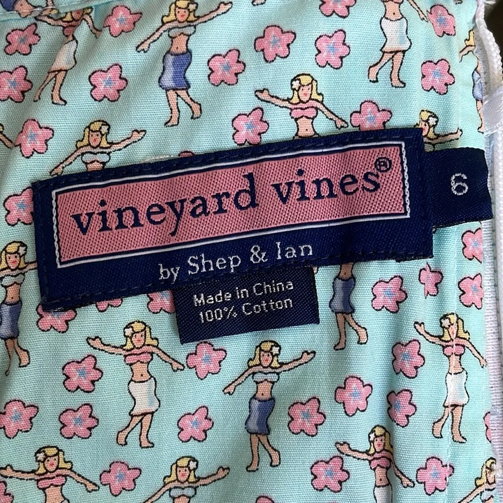 Vineyard Vines Seaside Patchwork Dress Strapless - Image 9
