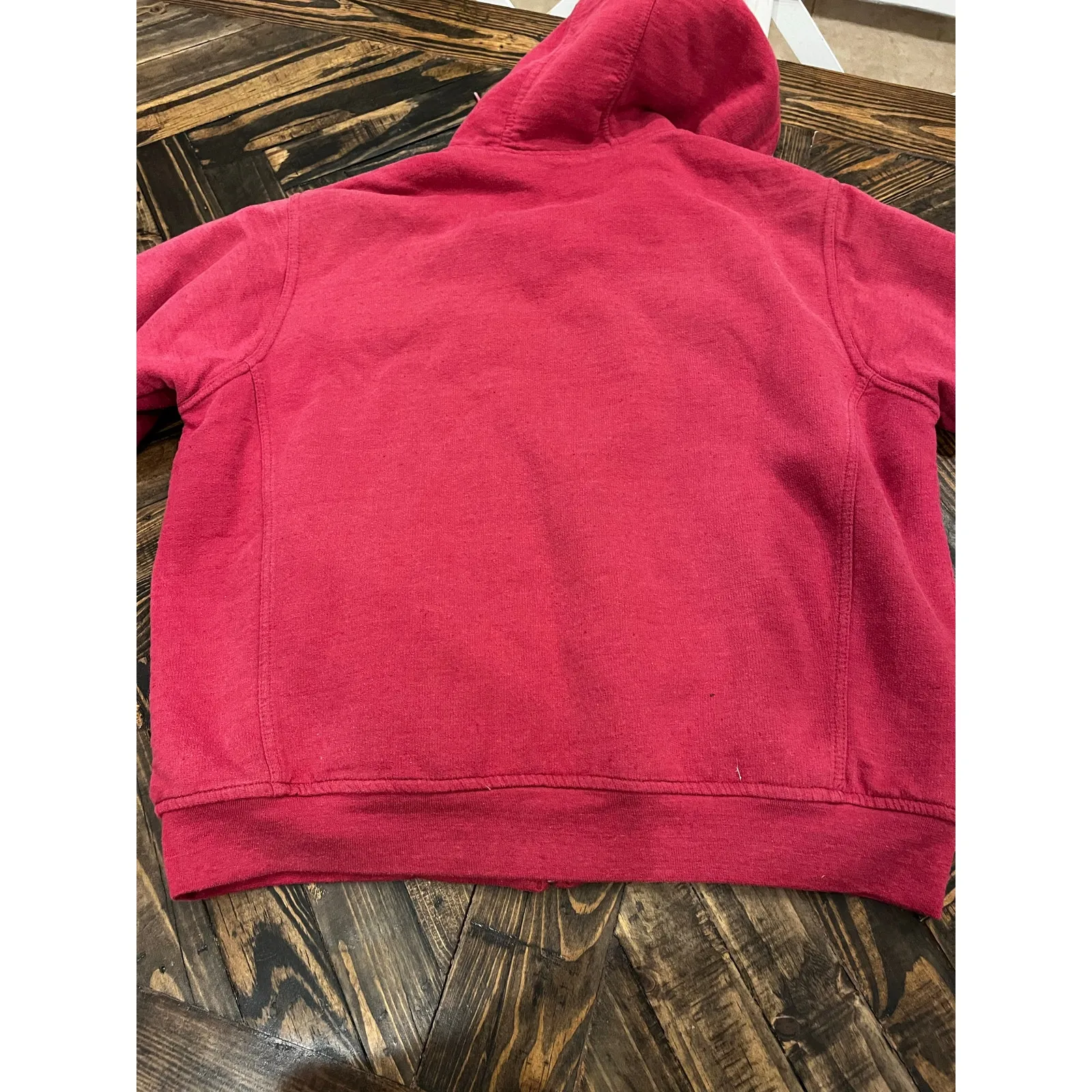 CE Schmidt Workwear Jacket Womens XL Sherpa Fleece Lined Coat Full Zip Fall Red - Image 12