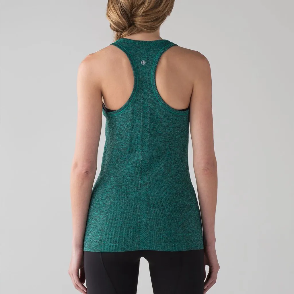 💚Lululemon Swiftly Tech Forest Green Racerback Tank Top - Image 2