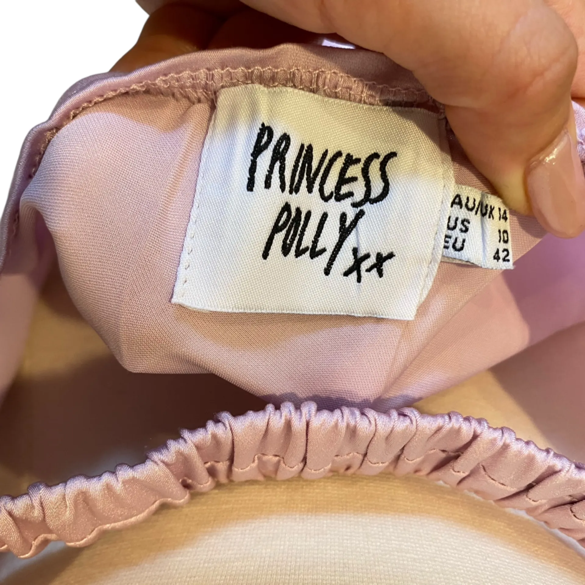 Princess Polly Lillie Midi Dress In Purple Size 10 - Image 12