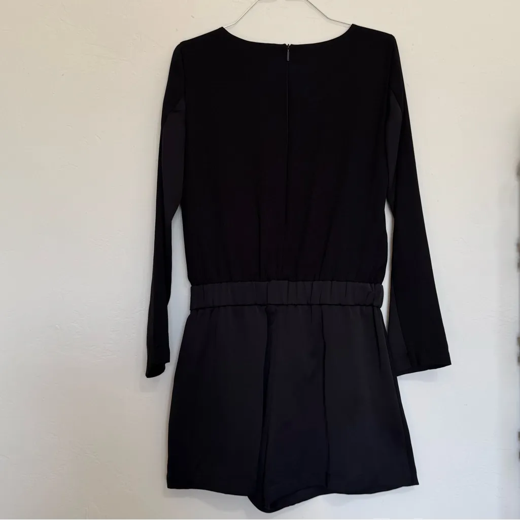 Armani Exchange Long Sleeve Drawstring Romper (2) - Image 3
