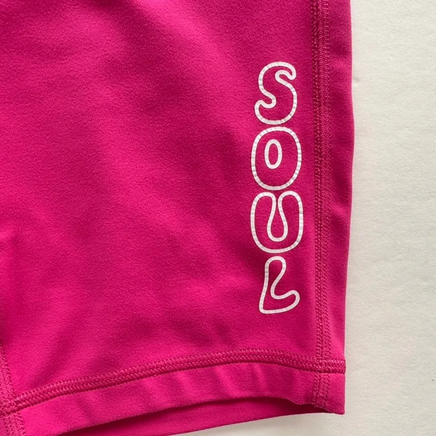 Lululemon Align Bike Shorts Sonic Pink Soulcycle Size 4 High Rise 8" Cycle Walk - Image 2