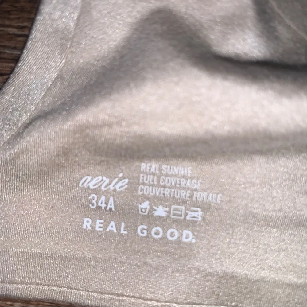 Aerie Real Sunnie Full Coverage Bra Nude/Tan Size 34A New with Tags - Image 7