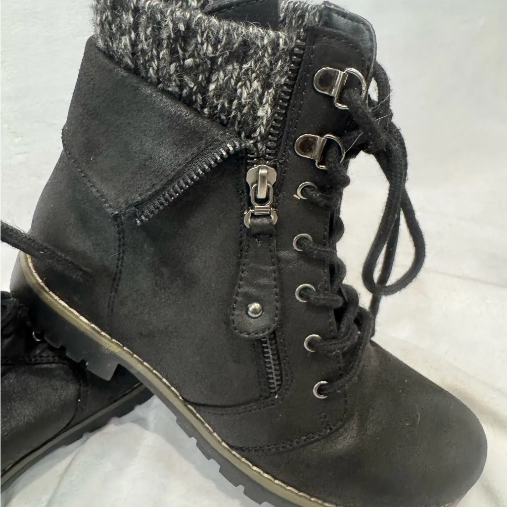 Cliffs by White Mountain Pembroke black ankle moto combat boot size 7 NWOB - Image 2